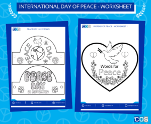 2 Worksheets for International Day of Peace