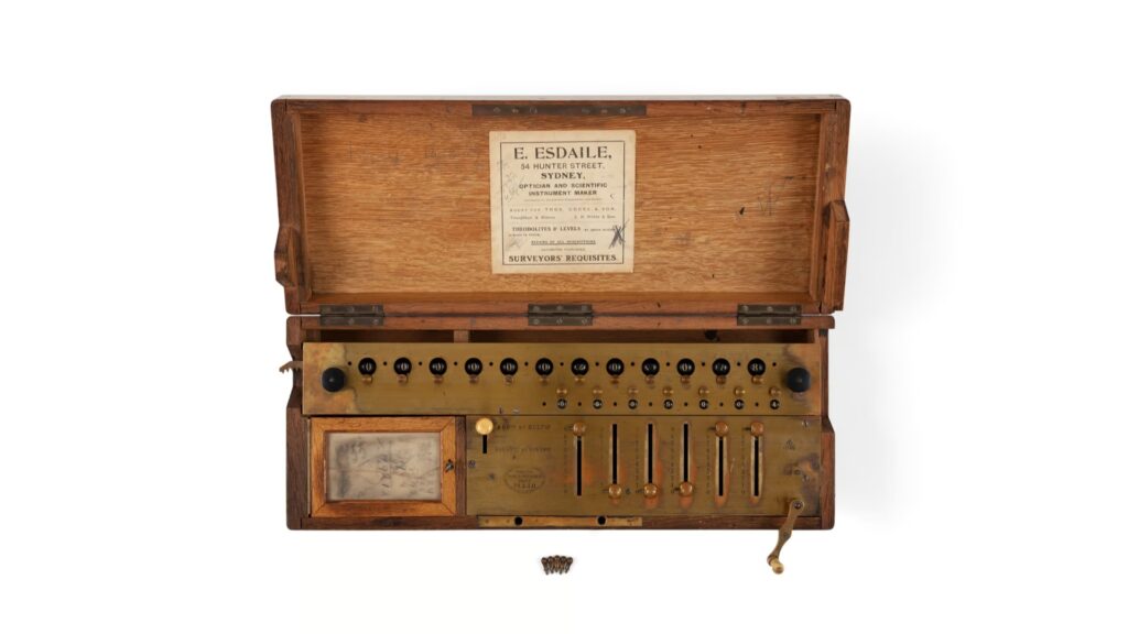 The first commercially successful calculator, the Arithmometer