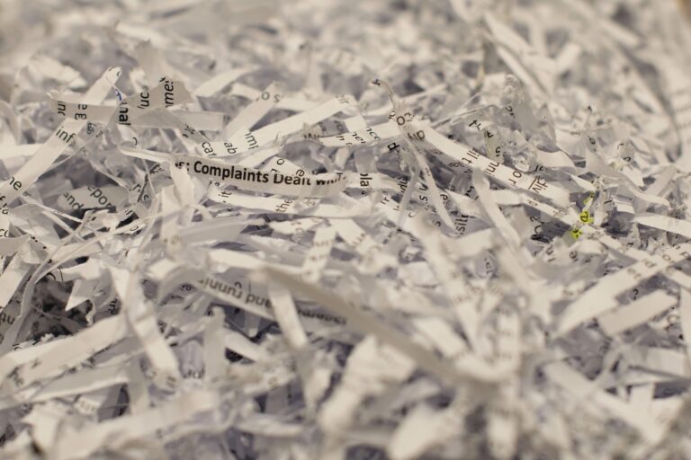 shredded paper