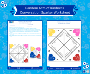 Kindness day worksheet for kids