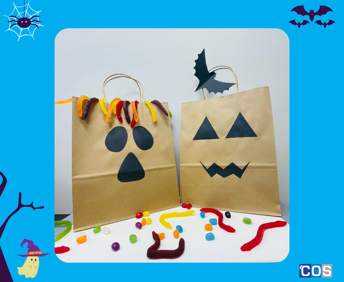 Easy Halloween DIY Trick-or-Treat Bags